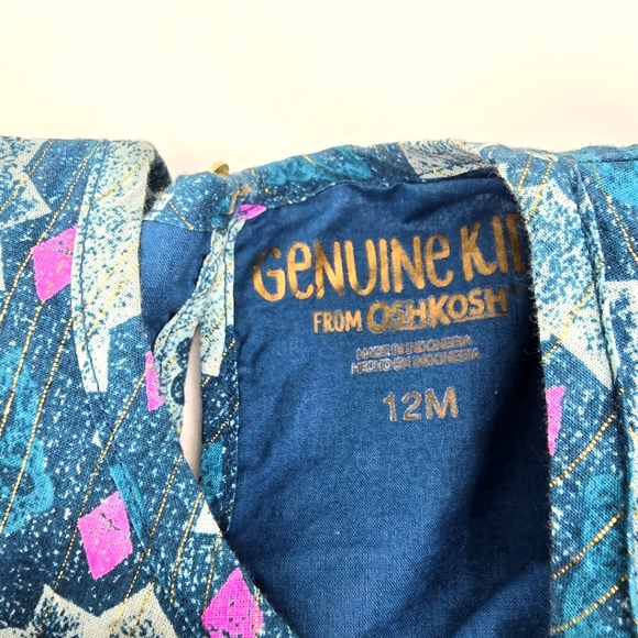 Genuine Kids Girl Dress Size 12M - Picture 3 of 4